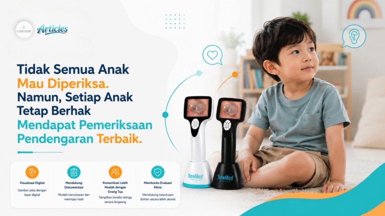 Tidak Semua Anak Mau Diperiksa. Namun, Setiap Anak Tetap Berhak Mendapat Pemeriksaan Pendengaran Terbaik!