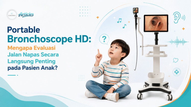 Portable Bronchoscope HD: Mengapa Evaluasi Jalan Napas Secara Langsung Penting pada Pasien Anak?