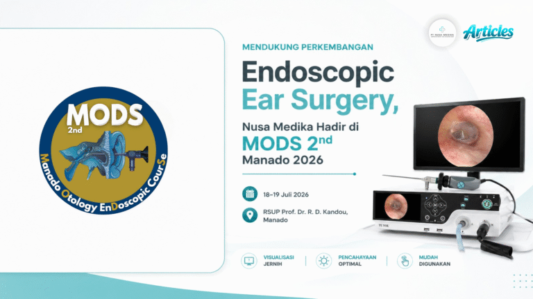 Mendukung Perkembangan Endoscopic Ear Surgery, Nusa Medika Hadir di MODS 2nd Manado 2026