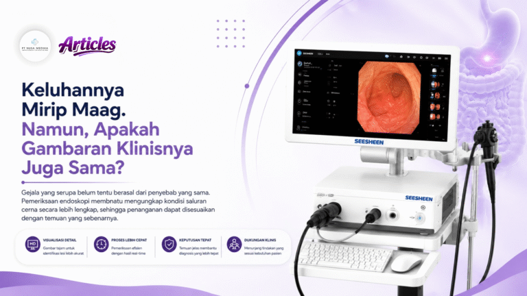 Keluhannya Mirip Maag. Namun, Apakah Gambaran Klinisnya Juga Sama?