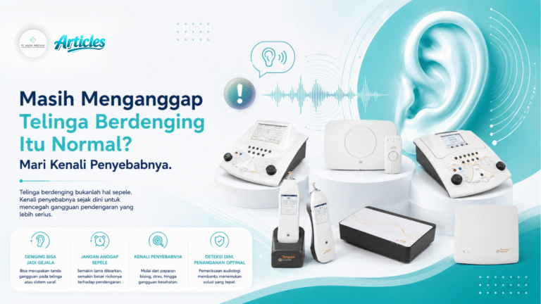 Masih Menganggap Telinga Berdenging Itu Normal? Mari Kenali Penyebabnya.