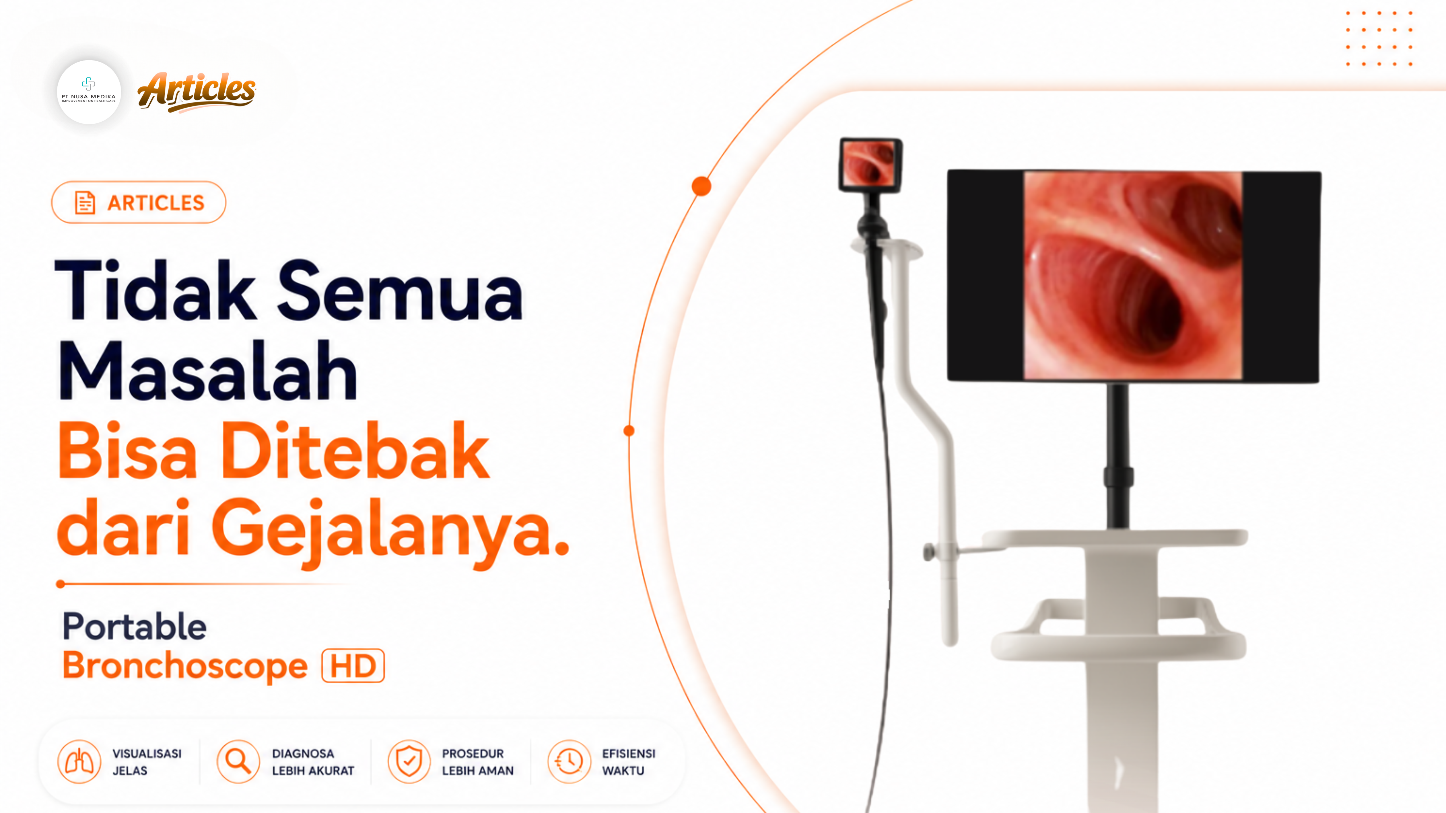Tidak Semua Masalah Bisa Ditebak dari Gejalanya.