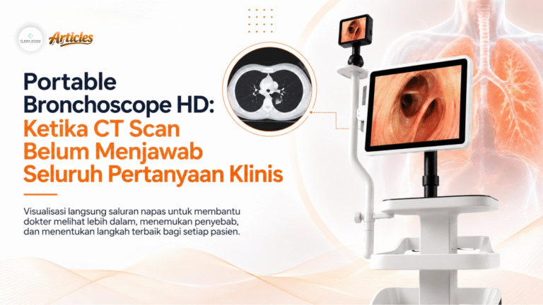 Portable Bronchoscope HD: Ketika CT Scan Belum Menjawab Seluruh Pertanyaan Klinis