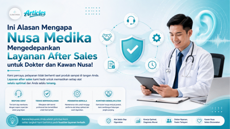 Ini Alasan Mengapa Nusa Medika Mengedepankan Layanan After Sales untuk Dokter dan Kawan Nusa!