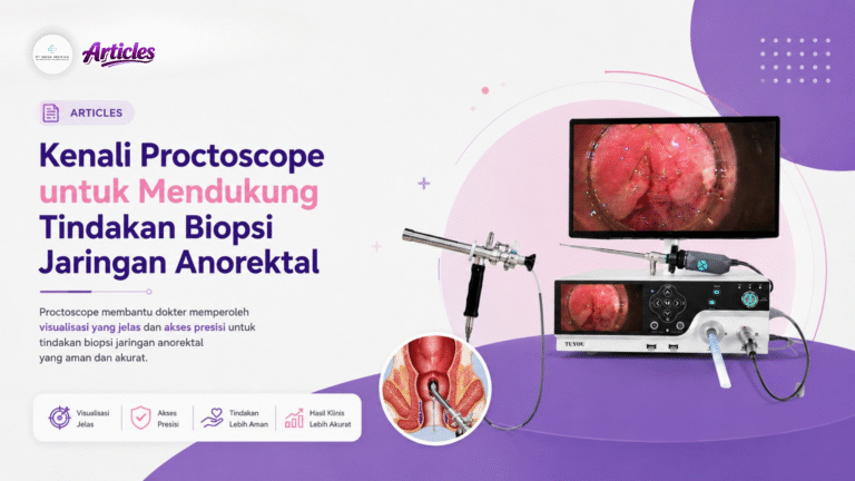 Kenali Proctoscope untuk Mendukung Tindakan Biopsi Jaringan Anorektal