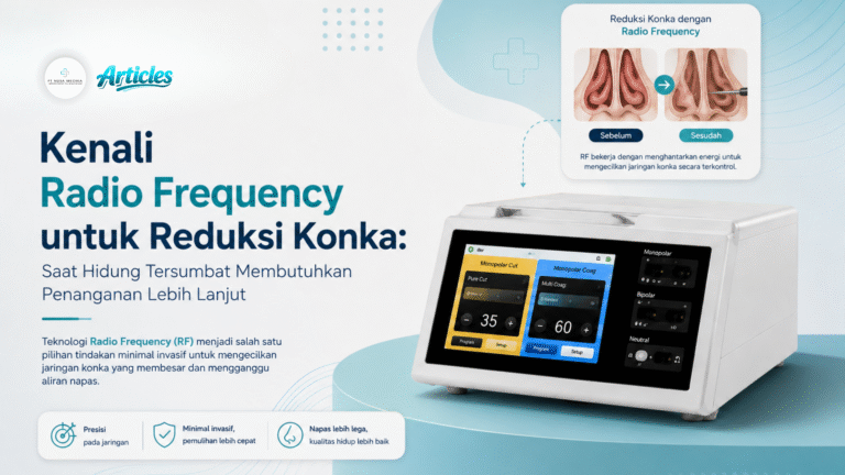 Kenali Radio Frequency untuk Reduksi Konka: Saat Hidung Tersumbat Membutuhkan Penanganan Lebih Lanjut