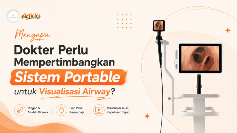 Mengapa Dokter Perlu Mempertimbangkan Sistem Portable untuk Visualisasi Airway?
