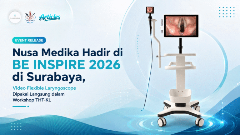 Nusa Medika Hadir di BE INSPIRE 2026 di Surabaya, Video Flexible Laryngoscope Dipakai Langsung dalam Workshop THT-KL