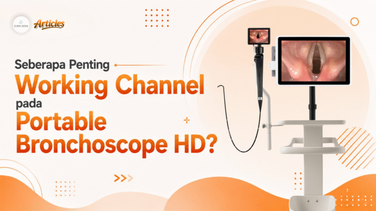 Seberapa Penting Working Channel pada Portable Bronchoscope HD?