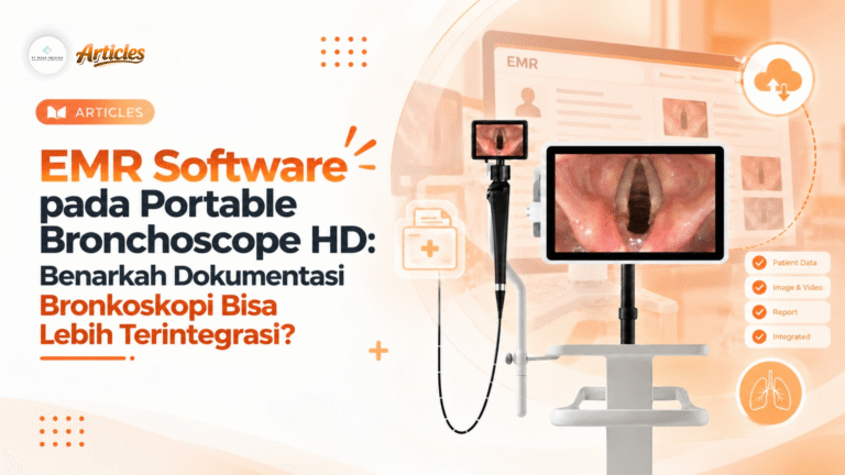 EMR Software pada Portable Bronchoscope HD: Benarkah Dokumentasi Bronkoskopi Bisa Lebih Terintegrasi?