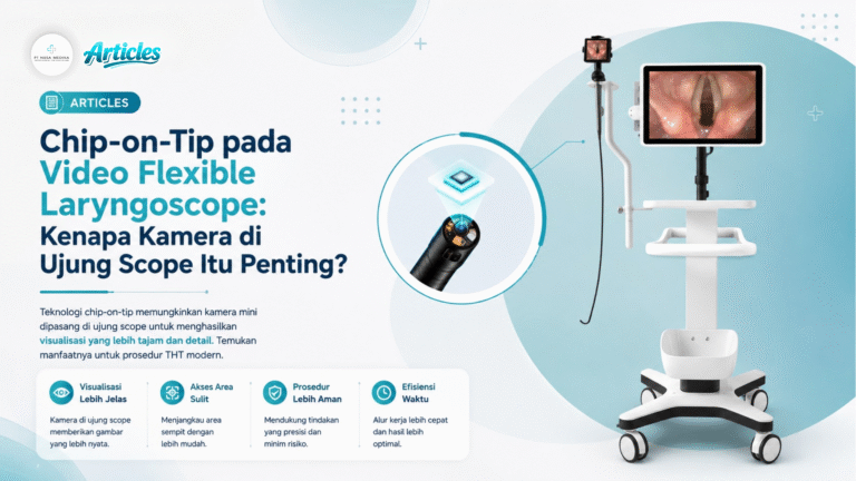 Chip-on-Tip pada Video Flexible Laryngoscope: Kenapa Kamera di Ujung Scope Itu Penting?