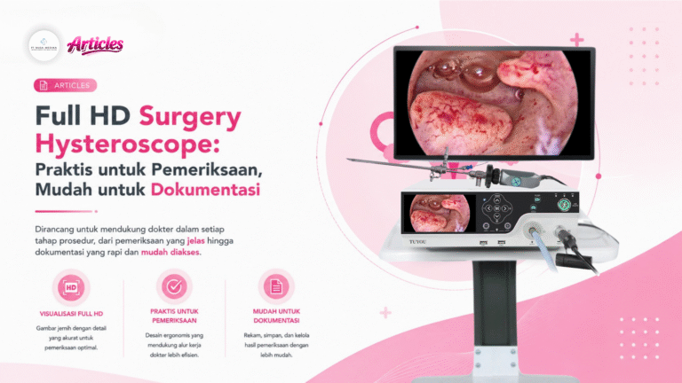 Full HD Surgery Hysteroscope: Praktis untuk Pemeriksaan, Mudah untuk Dokumentasi
