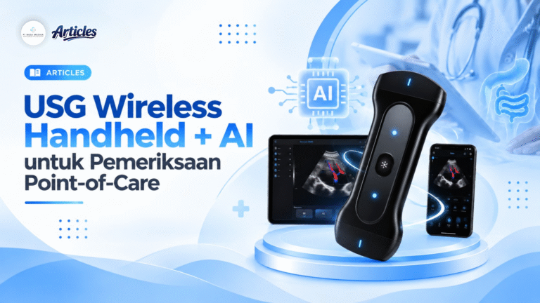 USG Wireless Handheld + AI untuk Pemeriksaan Point-of-Care