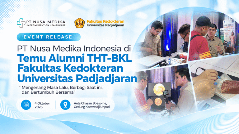 PT Nusa Medika Indonesia Perluas Jejaring di Temu Alumni THT-BKL Fakultas Kedokteran Universitas Padjadjaran