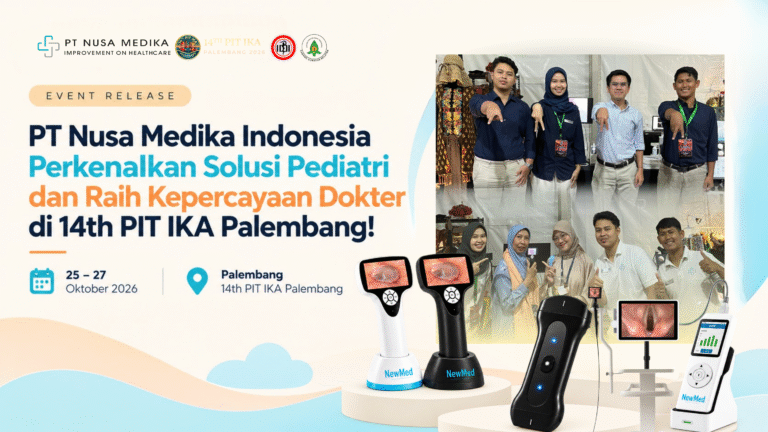 PT Nusa Medika Indonesia Perkenalkan Solusi Pediatri dan Raih Kepercayaan Dokter di 14th PIT IKA Palembang!